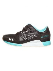 Asics Sneakersy "Gel-Lyte III" w kolorze czarnym rozmiar: 42. Czarne obuwie sportowe damskie Asics, z materiału, bez zapięcia. Za 360.45 zł.