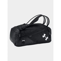 Torba sportowa UNDER ARMOUR Contain Duo Small Backpack Duffle wodoodporna. Czarne torby sportowe Under Armour, bez wzorów. W wyprzedaży za 259.00 zł.