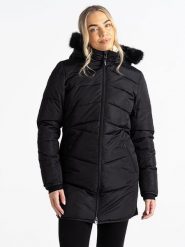 Dare 2b Płaszcz pikowany "Striking III" w kolorze czarnym rozmiar: 40. Czarne płaszcze damskie Dare 2b, bez wzorów, bez kaptura. Za 188.40 zł.