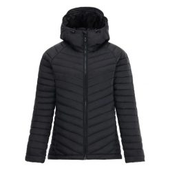 Kurtka Damska Air Lite Baffled Jacket. Czarne kurtki damskie Dare 2b, s, bez wzorów, z materiału, z kapturem. Za 383.99 zł.
