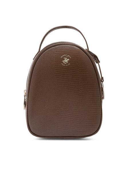 Beverly Hills Polo Club Plecak BHPC-W-06-A23 Brązowy. Brązowe plecaki Beverly Hills Polo Club, bez wzorów, z poliesteru. Za 179.99 zł.
