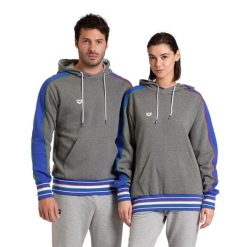 Bluza Arena Hooded Sweat Inserts z kapturem. Niebieskie bluzy damskie Arena, m, bez wzorów, z polaru, z kapturem. Za 279.00 zł.