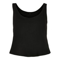 Oversize Tank Top Dla Pań I Panów. Brązowe koszulki sportowe damskie BUILD YOUR BRAND, m, bez wzorów, bez ramiączek. Za 41.99 zł.