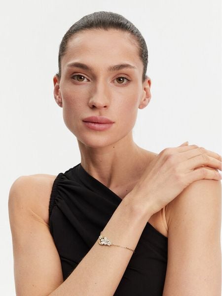Guess Bransoletka JUBB05 106JW Złoty. Żółte bransoletki damskie Guess, ze stali. Za 227.99 zł.