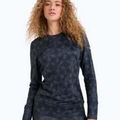 Bluza termoaktywna damska ROXY Daybreak Brushed. Czarne bluzy damskie Roxy, l, bez wzorów, z elastanu, bez kaptura. Za 219.99 zł.