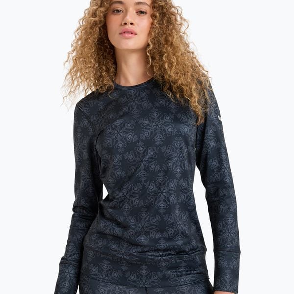 Bluza termoaktywna damska ROXY Daybreak Brushed. Czarne bluzy damskie Roxy, l, bez wzorów, z elastanu, bez kaptura. Za 219.99 zł.