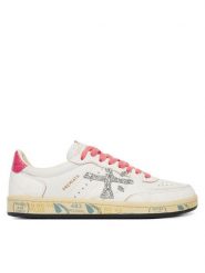 Premiata Sneakersy Clayd Var 8168 Biały. Białe obuwie sportowe damskie Premiata, ze skóry, bez zapięcia. Za 1,119.00 zł.