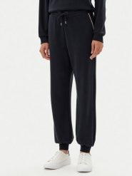 EA7 Emporio Armani Spodnie dresowe 7W000143 AF12643 UC001 Czarny Loose Fit. Czarne spodnie dresowe damskie EA7 Emporio Armani, s, bez wzorów, z dresówki. Za 369.99 zł.