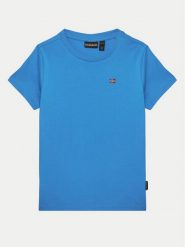 Napapijri T-Shirt Salis SS 2 NP0A4GEHB2W1 S Niebieski Regular Fit. Niebieskie t-shirty i koszulki chłopięce Napapijri, bez wzorów, z bawełny, bez kołnierzyka, bez ramiączek. Za 59.99 zł.