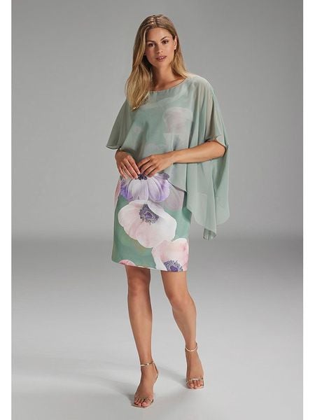 SWING Sukienka w kolorze miętowym rozmiar: 48. Zielone sukienki damskie Swing, bez wzorów, bez ramiączek. Za 201.08 zł.