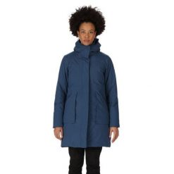 Kurtka uniwersalna damska Regatta Parka Yewbank Ll. Niebieskie parki damskie Regatta, uniwersalny, z syntetyku, z kapturem. Za 539.00 zł.