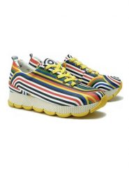Goby Skórzane sneakersy ze wzorem rozmiar: 39. Obuwie sportowe damskie Goby, bez zapięcia. Za 265.45 zł.