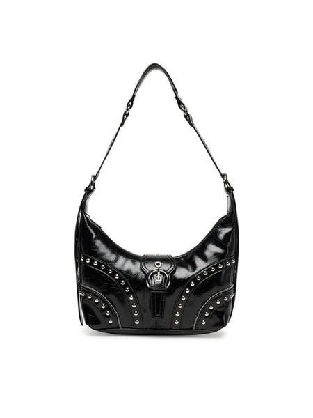 DeeZee Torebka C-DZE-S-012-08 Czarny. Czarne torebki klasyczne damskie DeeZee, z materiału, bez dodatków. Za 139.99 zł.