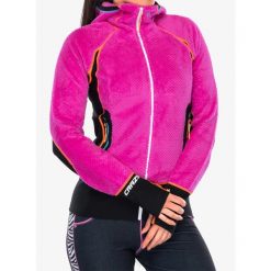 Bluza z kapturem damska Crazy Pull Inspire. Czerwone bluzy damskie Crazy, l, bez wzorów, z kapturem. Za 844.99 zł.