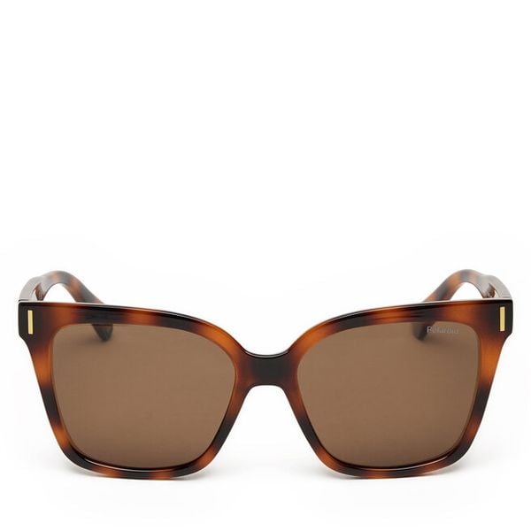 Okulary przeciwsłoneczne Polaroid. Brązowe okulary przeciwsłoneczne damskie Polaroid. Za 199.99 zł.