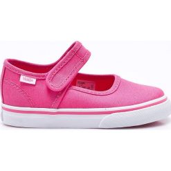 Vans - Baleriny dziecięce. Różowe baleriny dziewczęce Vans, z gumy. W wyprzedaży za 119.90 zł.