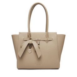 Torebka Nine West. Brązowe shopper bag Nine West, bez wzorów, bez dodatków. Za 369.99 zł.