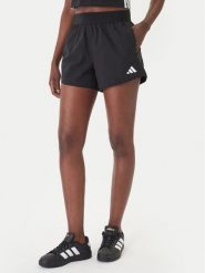Adidas Szorty sportowe Pacer Workout Flex KC9554 Czarny Regular Fit. Czarne spodenki sportowe damskie Adidas, s, bez wzorów, z syntetyku, na fitness i siłownię. Za 149.99 zł.