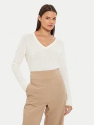 Gant Sweter 4803187 Écru Regular Fit. Swetry klasyczne damskie Gant, l, z bawełny, bez kołnierzyka. Za 529.99 zł.