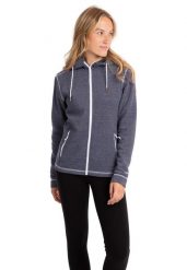 Bluza damska z kapturem Trespass Rootless. Niebieskie bluzy damskie Trespass, xs, bez wzorów, z materiału, z kapturem. Za 224.00 zł.