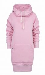 Bluza sportowa z kapturem damska DEEP TRIP Luzak. Czerwone bluzy damskie DEEP TRIP, l, bez wzorów, z bawełny, z kapturem. Za 369.00 zł.