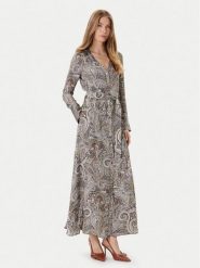 Marciano Guess Sukienka koszulowa 5YGK47 7298A Beżowy Regular Fit. Brązowe sukienki damskie Marciano Guess, z aplikacjami, z wiskozy, bez ramiączek. Za 1,149.00 zł.