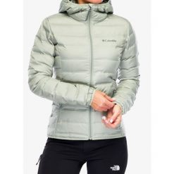 Kurtka puchowa damska Columbia Lake 22 II Down Hooded Jacket. Zielone kurtki damskie Columbia, bez wzorów, z puchu, bez kaptura. Za 645.99 zł.
