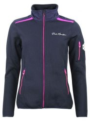 Peak Mountain Kurtka softshellowa "Achille" w kolorze granatowo-różowym rozmiar: XL. Niebieskie kurtki sportowe damskie Peak Mountain, xl, bez wzorów, bez kaptura. Za 233.33 zł.