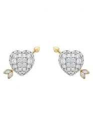 Swarovski Kolczyki Idyllia 5737298 Srebrny. Szare kolczyki damskie Swarovski, metalowe. Za 543.99 zł.