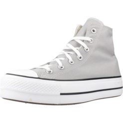 Buty CONVERSE CHUCK TAYLOR ALL STAR LIFT Szary. Szare obuwie trekkingowe damskie Converse, z tkaniny, bez zapięcia. Za 405.91 zł.