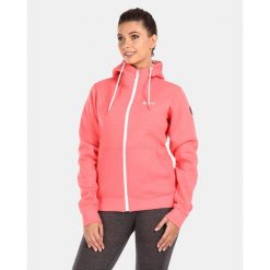 Damska bawełniana bluza Kilpi RAJANA-W. Czerwone bluzy damskie Kilpi, l, bez wzorów, z bawełny, bez kaptura. Za 207.23 zł.