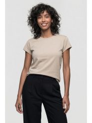 Alife and kickin Koszulka "Theres" w kolorze beżowym rozmiar: XL. Brązowe bluzki damskie Alife and Kickin, xl, bez wzorów, bez kołnierzyka, bez ramiączek. Za 60.99 zł.