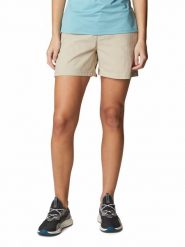 Columbia Szorty funkcyjne "Firwood Camp™ II" w kolorze beżowym rozmiar: XS. Brązowe spodenki sportowe damskie Columbia, xs, bez wzorów, z materiału, outdoorowe. Za 61.46 zł.