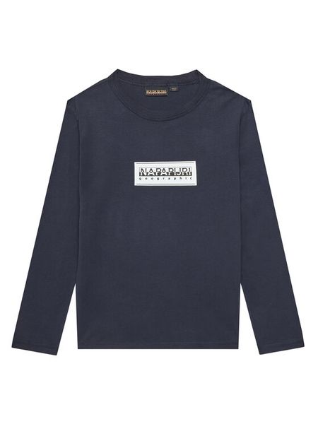 Napapijri Bluzka S-Chamois NP0A4HYK D Granatowy Regular Fit. Niebieskie t-shirty i koszulki chłopięce Napapijri, bez wzorów, z bawełny, bez kołnierzyka, bez ramiączek. Za 89.99 zł.