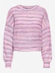ONLY Sweter w kolorze jasnoróżowym rozmiar: L. Różowe swetry klasyczne damskie Only, l, bez kołnierzyka. Za 100.45 zł.