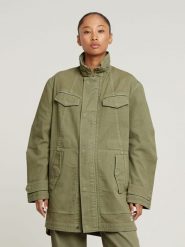 G-Star Parka w kolorze khaki rozmiar: S. Brązowe parki damskie G-Star, s, bez kaptura. Za 426.06 zł.