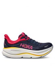 Hoka Buty do biegania Bondi 9 1162012 Granatowy. Niebieskie obuwie sportowe damskie HOKA, z materiału, bez zapięcia, do biegania. Za 499.99 zł.