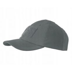 Czapka baseballowa z daszkiem. Szare czapki z daszkiem damskie HELIKON-TEX, bez wzorów. Za 80.99 zł.