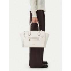 Torebka Nine West. Białe torebki klasyczne damskie Nine West, bez dodatków. Za 249.99 zł.