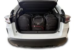 Torby Do Bagażnika Citroen C4 Hatchback Mhev 2024+ 4Szt Kjust. Czarne torby podróżne KJUST, bez wzorów, z kauczuku. Za 1,196.00 zł.