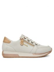 Remonte Sneakersy D0H11-81 Biały. Białe obuwie sportowe damskie Remonte, ze skóry, bez zapięcia. Za 399.99 zł.