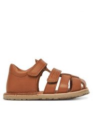 Froddo Sandały Barefoot Flexy Ivi G3150283-2 M Brązowy. Brązowe sandały dziewczęce Froddo, ze skóry, bez obcasa, bez zapięcia. Za 209.99 zł.
