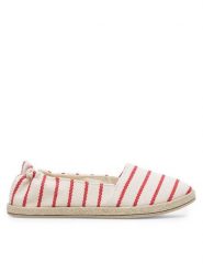 Jenny Fairy Espadryle KAYLA WSK1609-05 Biały. Białe espadryle damskie Jenny Fairy, bez wzorów, z materiału, bez obcasa. Za 41.99 zł.