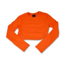 Koszulka z długim rękawem Air Jordan Spt Longsleeve Crop Top Wmns. Czerwone koszulki damskie Jordan, bez wzorów, bez kołnierzyka, bez ramiączek. Za 111.00 zł.