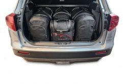 Torby Do Bagażnika Suzuki Vitara 2015-2020 4Szt Kjust. Czarne torby podróżne KJUST, bez wzorów, z kauczuku. Za 1,221.00 zł.