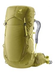 Deuter Plecak trekkingowy "Aircontact Ultra 35+5" w kolorze zielonym - 25 x 68 x 22 cm rozmiar: onesize. Zielone plecaki Deuter, bez wzorów, z materiału. Za 638.42 zł.