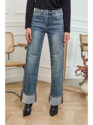 Joséfine Dżinsy "Djunia" w kolorze niebieskim rozmiar: 36. Niebieskie jeansy damskie Joséfine. Za 139.20 zł.