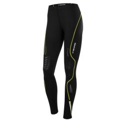 Legginsy techniczne do biegania damskie Viking Ingrid. Czarne legginsy damskie Viking, xs, bez wzorów. W wyprzedaży za 75.00 zł.