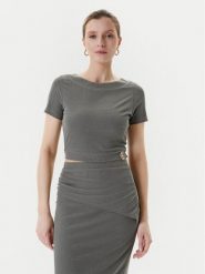 Guess T-Shirt W5YP14 KAQL2 Zielony Regular Fit. Zielone t-shirty damskie Guess, s, z aplikacjami, z syntetyku, bez kołnierzyka. Za 149.99 zł.