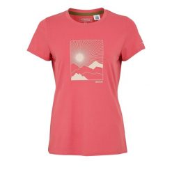 T-shirt Damski Z Górą Rozciągliwa Fingal. Czerwone t-shirty damskie Regatta, l, bez wzorów, bez kołnierzyka. Za 41.99 zł.